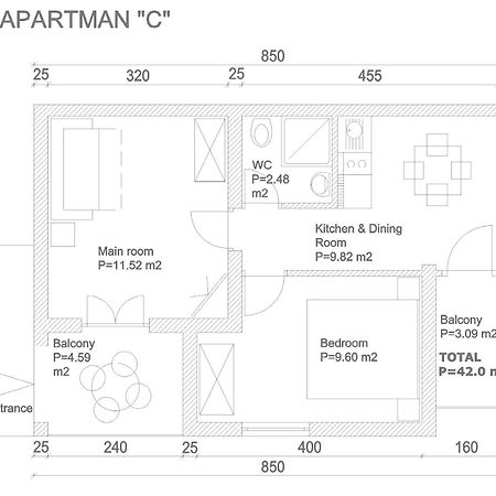 Apartments Vucak Stanici エクステリア 写真